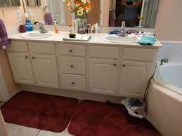 a bathroom vanity refacing tee