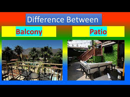 Difference Between Balcony And Patio
