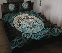 Viking Quilt Bed Set Yggdrasil And
