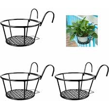 Wrought Iron Hanging Planter Baskets