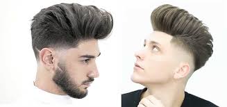 Originally gaining popularity in the 1950s and 60s with country and rock and roll stars like elvis presley, the pompadour haircut has come back in. 50 Awesome Pompadour Fade Haircut Best Pompadour Hairstyle For Men Men S Style