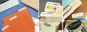 how to make file folder labels avery
