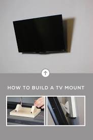 How To Build A Tv Wall Mount Gray