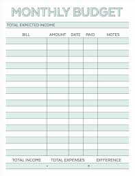 011 Simple Personal Budget Template Excel Free Ideas Monthly