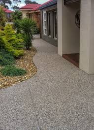 Exposed Aggregate Concrete Driveway