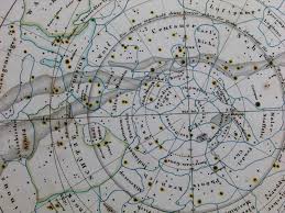 Southern Celestial Constellation Chart
