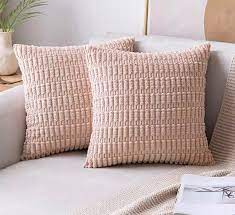 bella dusty pink cushion cover mat