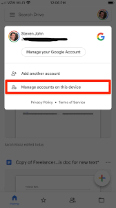 You can do it from just about any google page just click that blue box that replaced your profile picture that reads sign in and follow the steps google gives you. How To Log Out Of A Gmail Account On Your Iphone