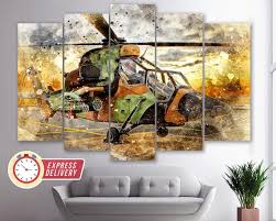 eurocopter tiger canvas print military