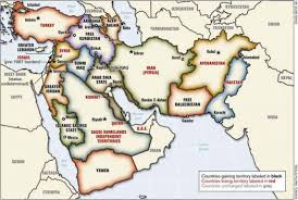 curious maps of the middle east the