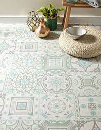 patterned tiles antique flooring