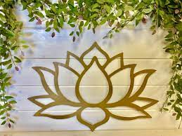 Lotus Flower Wall Decor Zen Decor