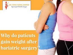 gain weight after bariatric surgery