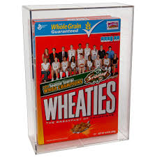 wheaties box display case ballqube com