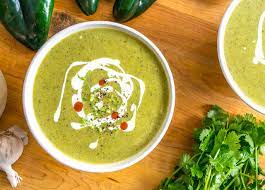 roasted poblano soup mexican please