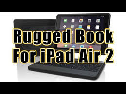 zagg rugged book for ipad air 2 full