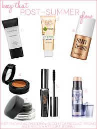 summer glow with these makeup must haves