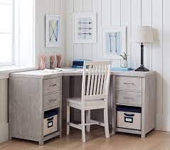 Writing desks, with drawers for minimal storage, are easy to place anywhere and are perfect for your laptop. Everett Modular Corner Kids Desk Pottery Barn Kids