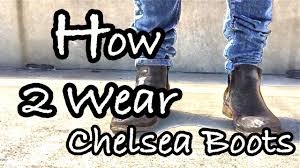 Los chomo suede leather chelsea boots for men chukka ankle casual boots. How To Wear Chelsea Boots Casually Like A Boss Simple Outfit Youtube