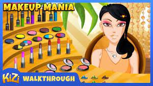 kizi games makeup mania walkthrough
