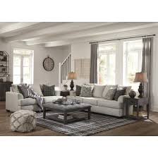 Velletri 2pc Sofa Living Room Set In Pewter