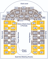 Erie Insurance Arena Seating Chart Erie Otters