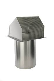 Hooded Wall Vent W Spring Loaded