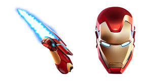 Doom, mystique, iron man and wolverine, with sapling groot and rocket racoon mystique has a special ability to change her appearance into the last character she defeated. Fortnite Iron Man And Energy Blade Cursor Custom Cursor