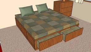 How To Build A Storage Bed Frame