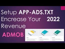 admob app ads txt in 2022 you