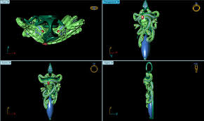 creat 3d jewelry cad design for 3d
