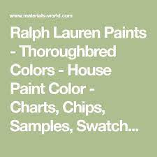 Ralph Lauren Paint Paint Color Chart