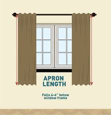 how to choose the right curtain lengths