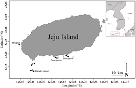 Jeju island is the largest island in south korea, located in the jeju province. Map Of Jeju Island Korea