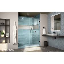 Unidoor Lux Shower Door With L Bar 30