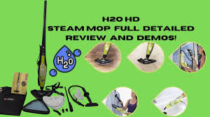 the ultimate h2o dual blast steam mop