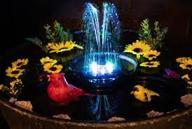 Bird Oasis Bird Bath Fountain Solar