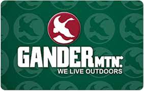 have a gander mountain gift card you