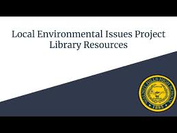 local environmental issues project