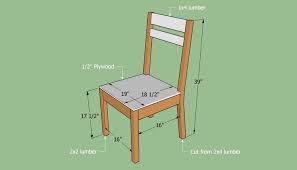 Wooden Chair Plans Diy Chair