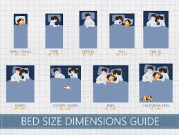mattress size chart bed sizes