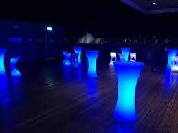 Glow Bar Table Party Hire Group