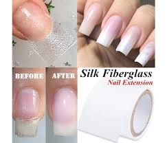 nail repair fibergl silk wrap self