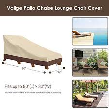 Waterproof Patio Chaise Lounge Cover 2