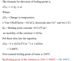 determine the boiling point of a