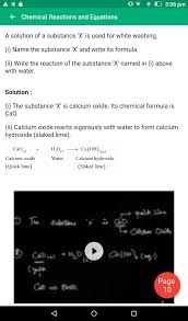 why the substance is calcium oxide why
