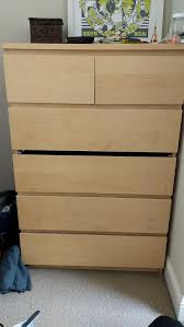 Awaiting Pickup Ikea Six Drawer Light Wood Dresser For Sale In San Francisco Ca Offerup