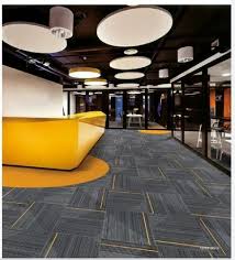 polypropylene glossy floor carpet tiles