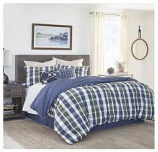 Southern Tide Home Royal Pine Comforter Set Queen Blue