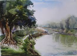 Beautiful Natural Scenery Painting By